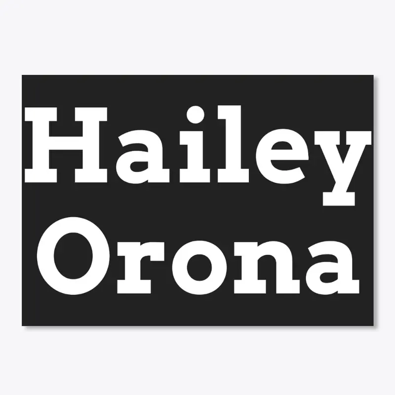 Hailey Orona Merch Logo